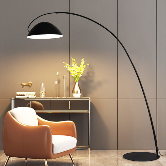 Fishing lamp arc floor lamp